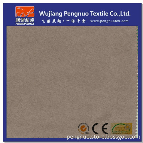 Poly Micro Suede Fabric for Sofa